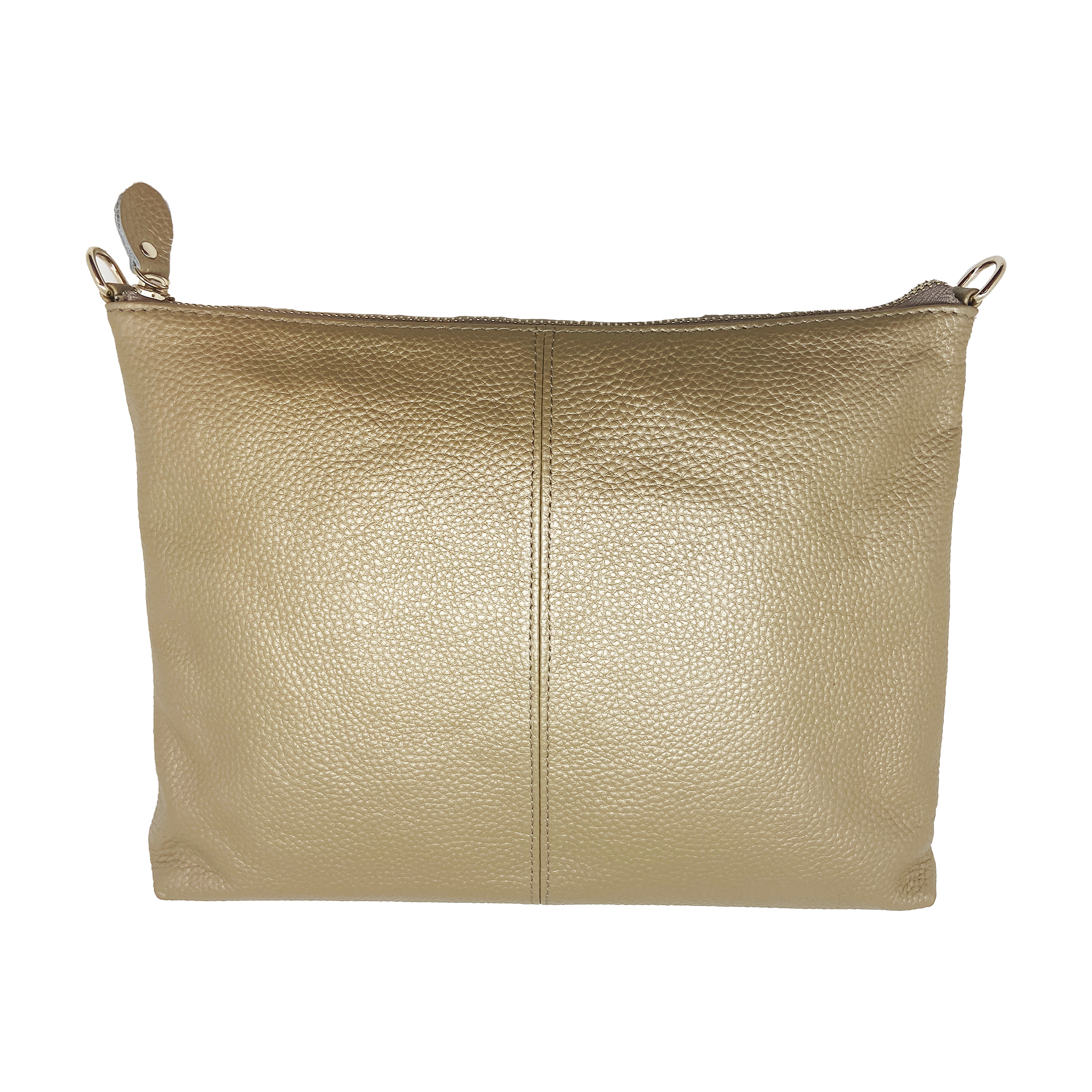 The Brooke in Leather - Metallic Gold