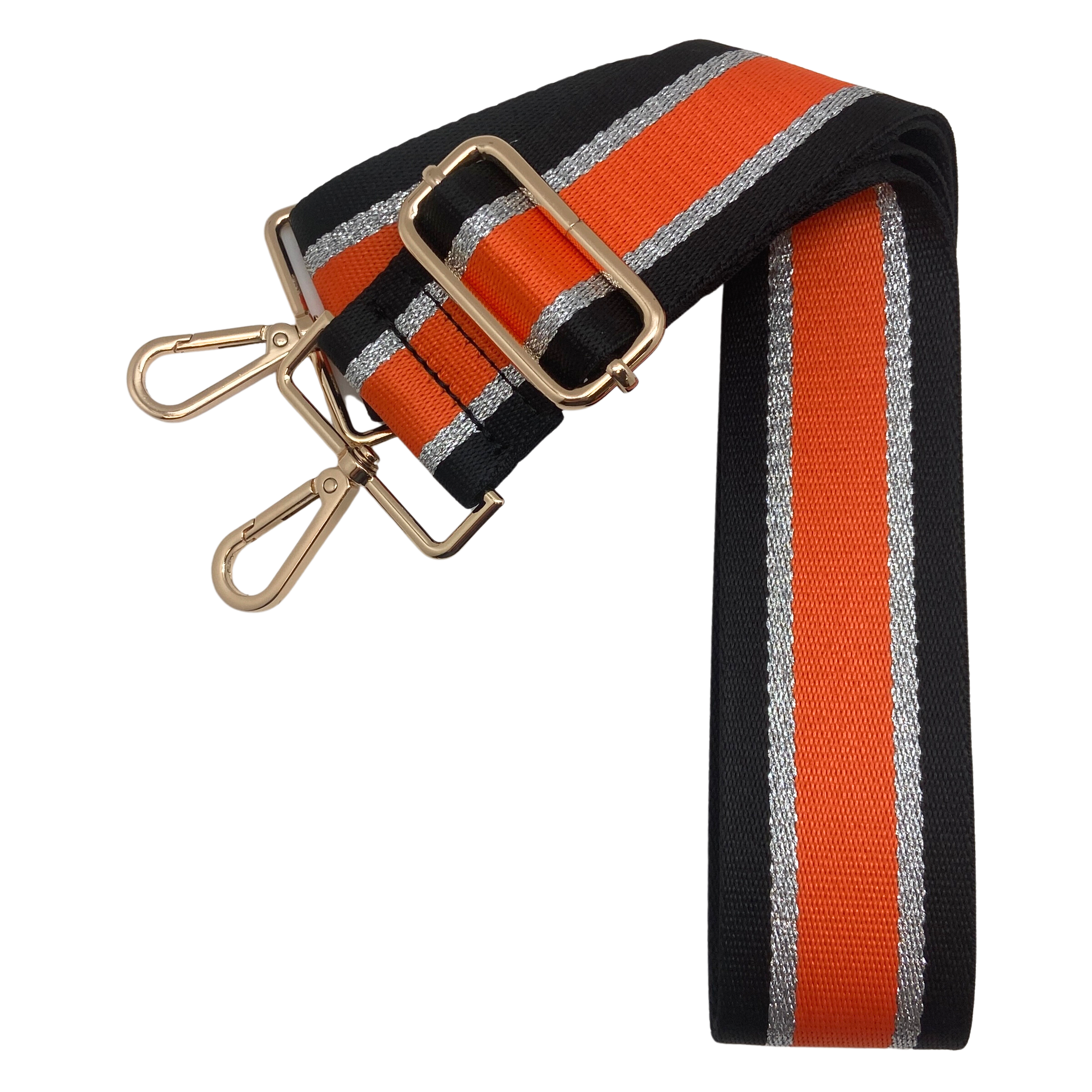 Capri Stripe 5 - Orange & Black