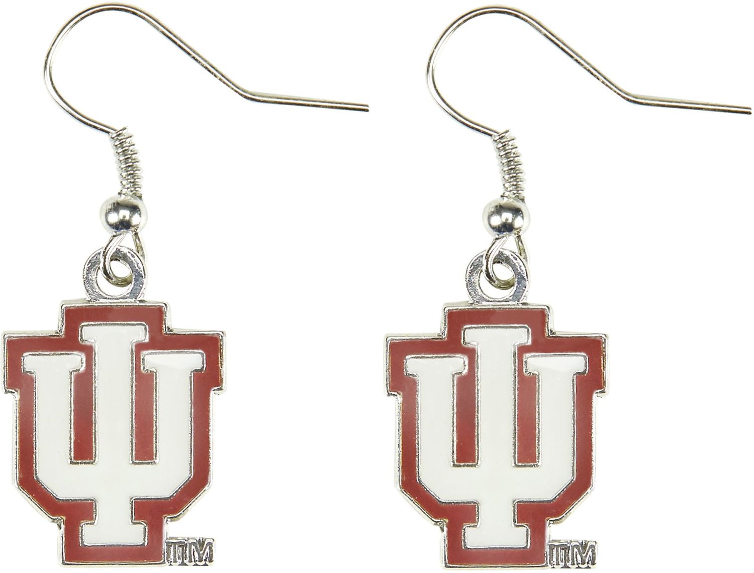 INDIANA Hoosiers Logo Drop Earrings