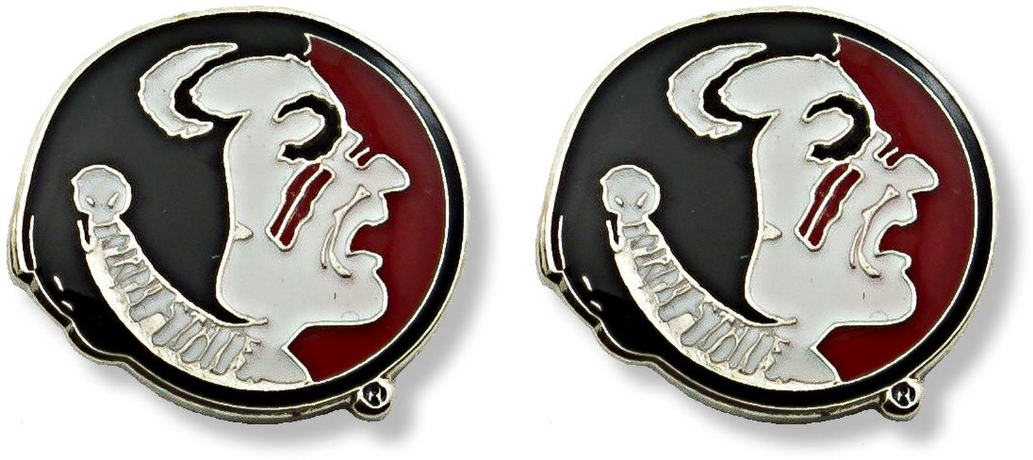 FLORIDA STATE Seminoles Logo Post Earrings