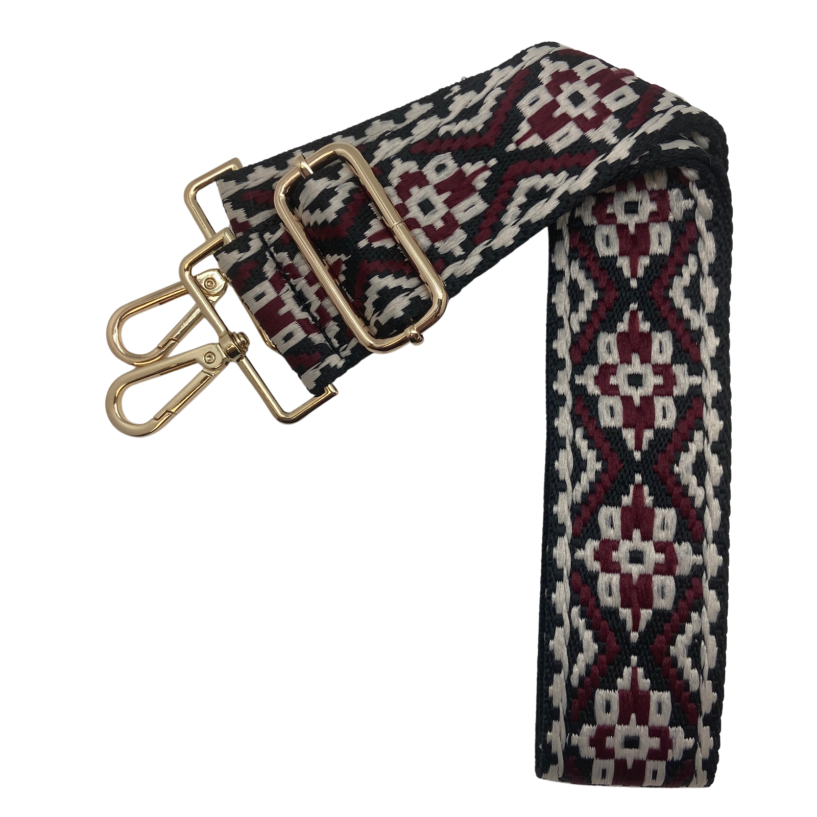 Berlin - Burgundy & Black