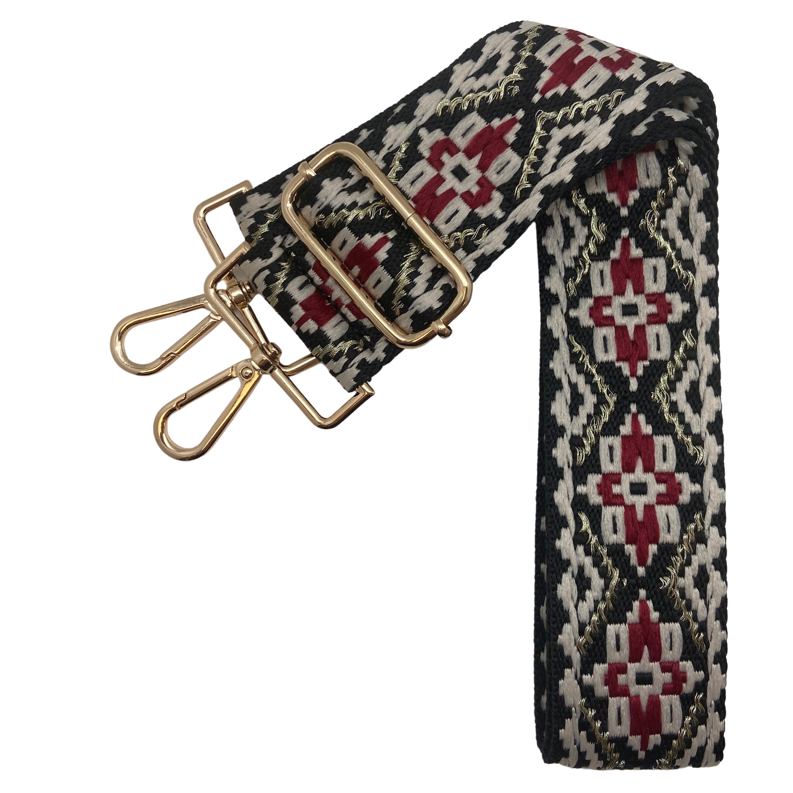 Berlin - Burgundy, Black with Metallic