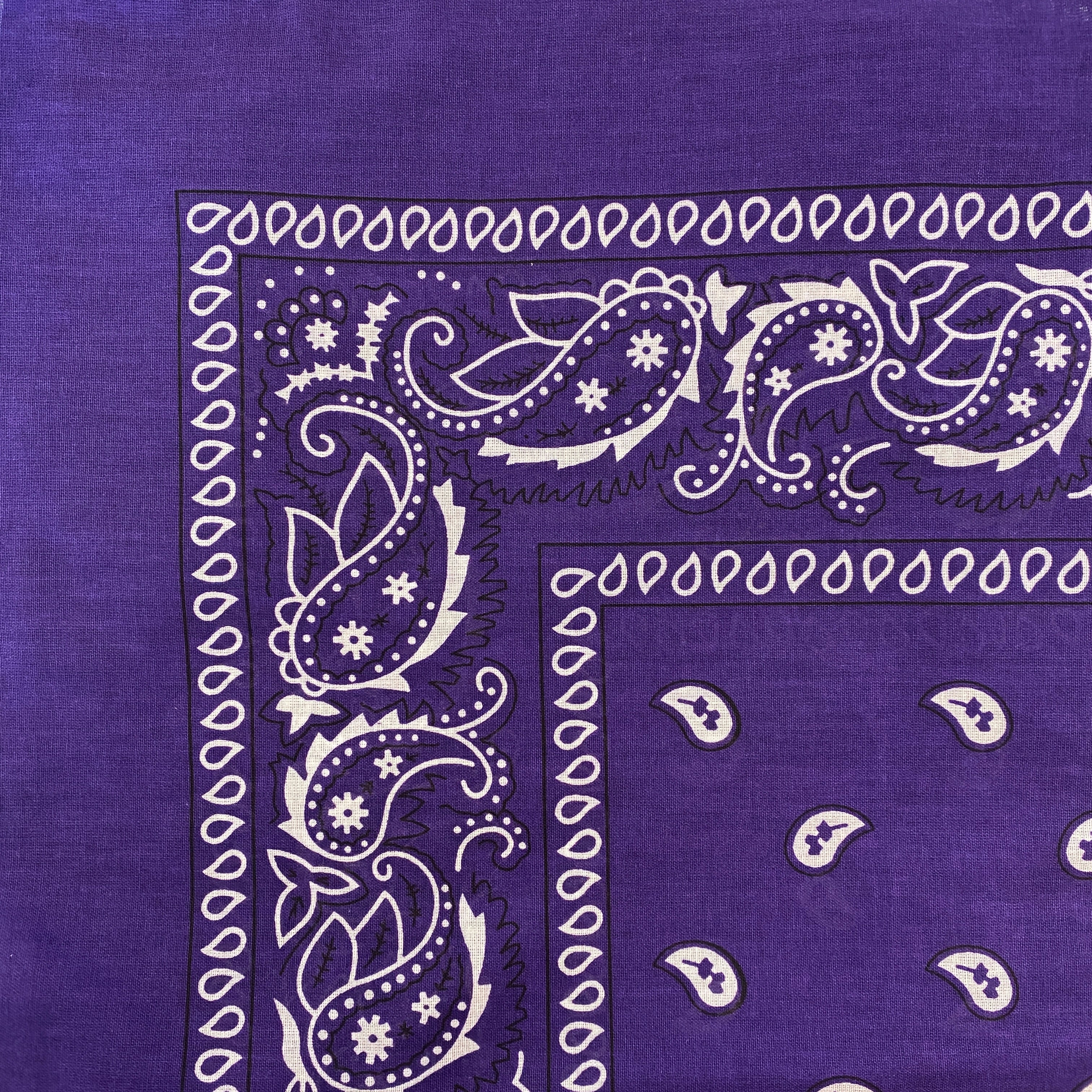 School Color Bandana- Dark Purple