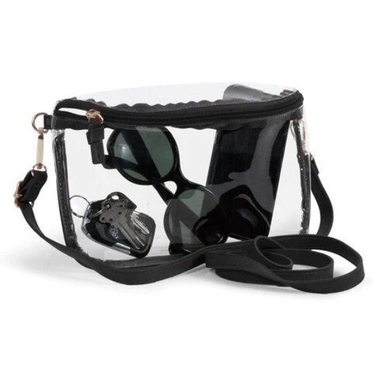 Lexi - Stadium Approved Chest Bag - Black Trim