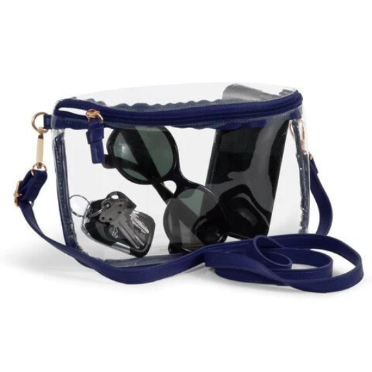Lexi - Stadium Approved Chest Bag - Navy Trim