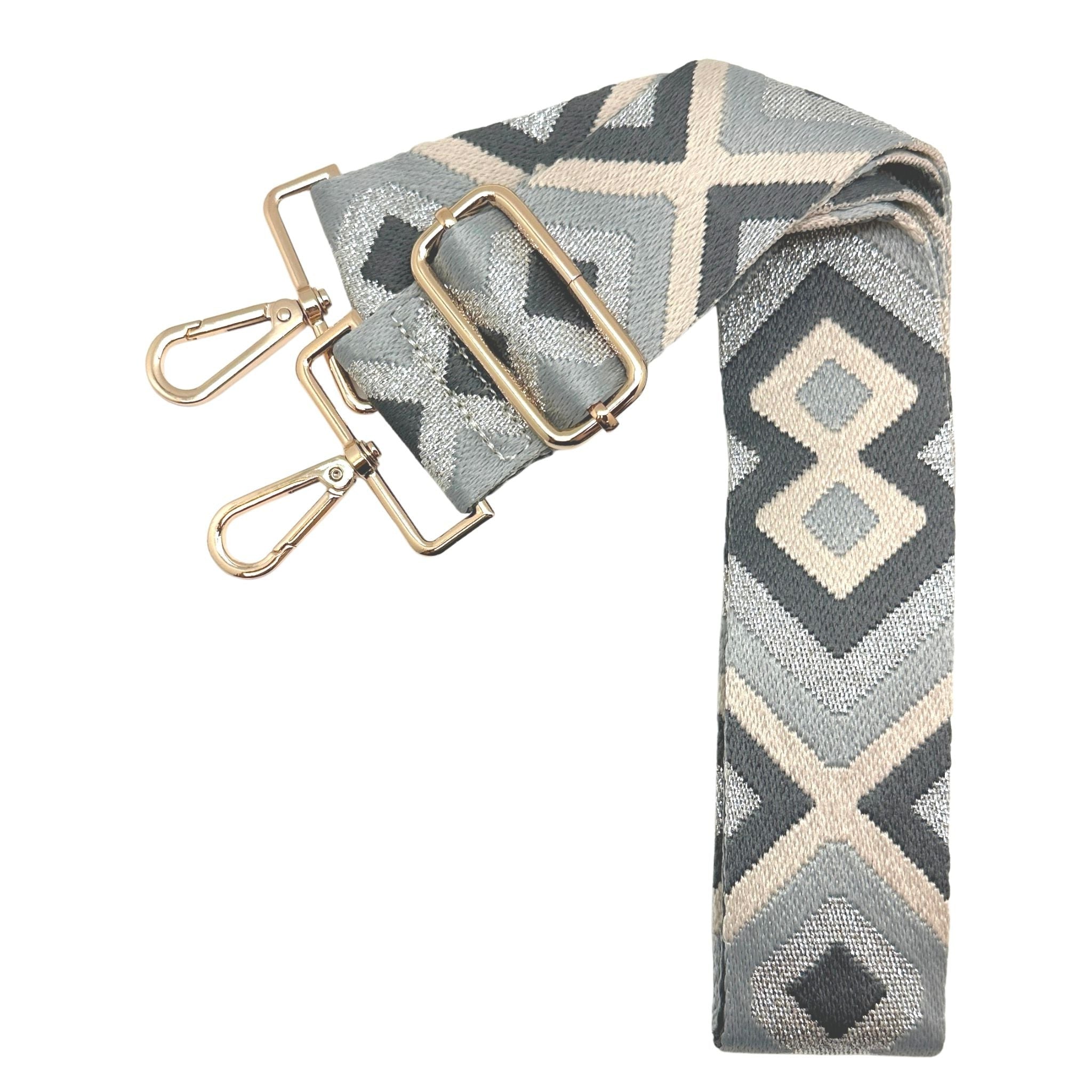 Boho - Metallic Silver & Grey