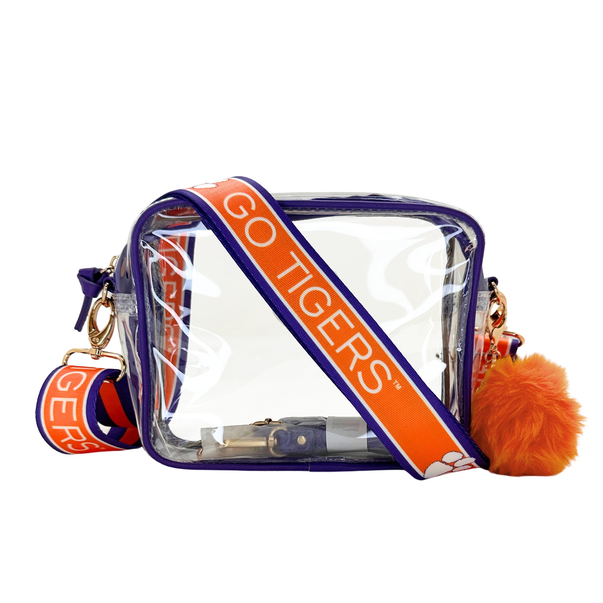 Clemson Tigers Purse Set w/Licensed Strap