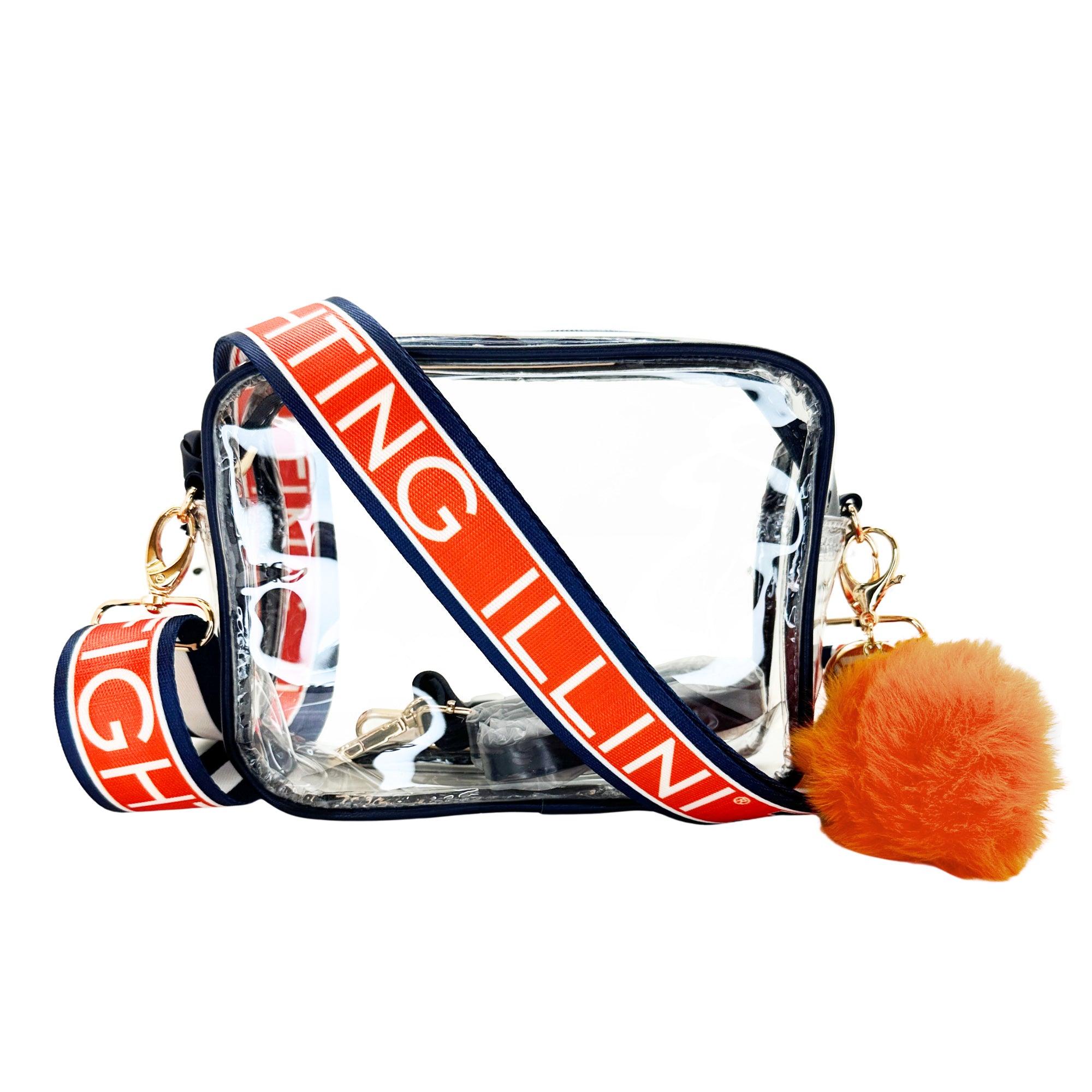 Illinois Illini Purse Set w/Licensed Strap