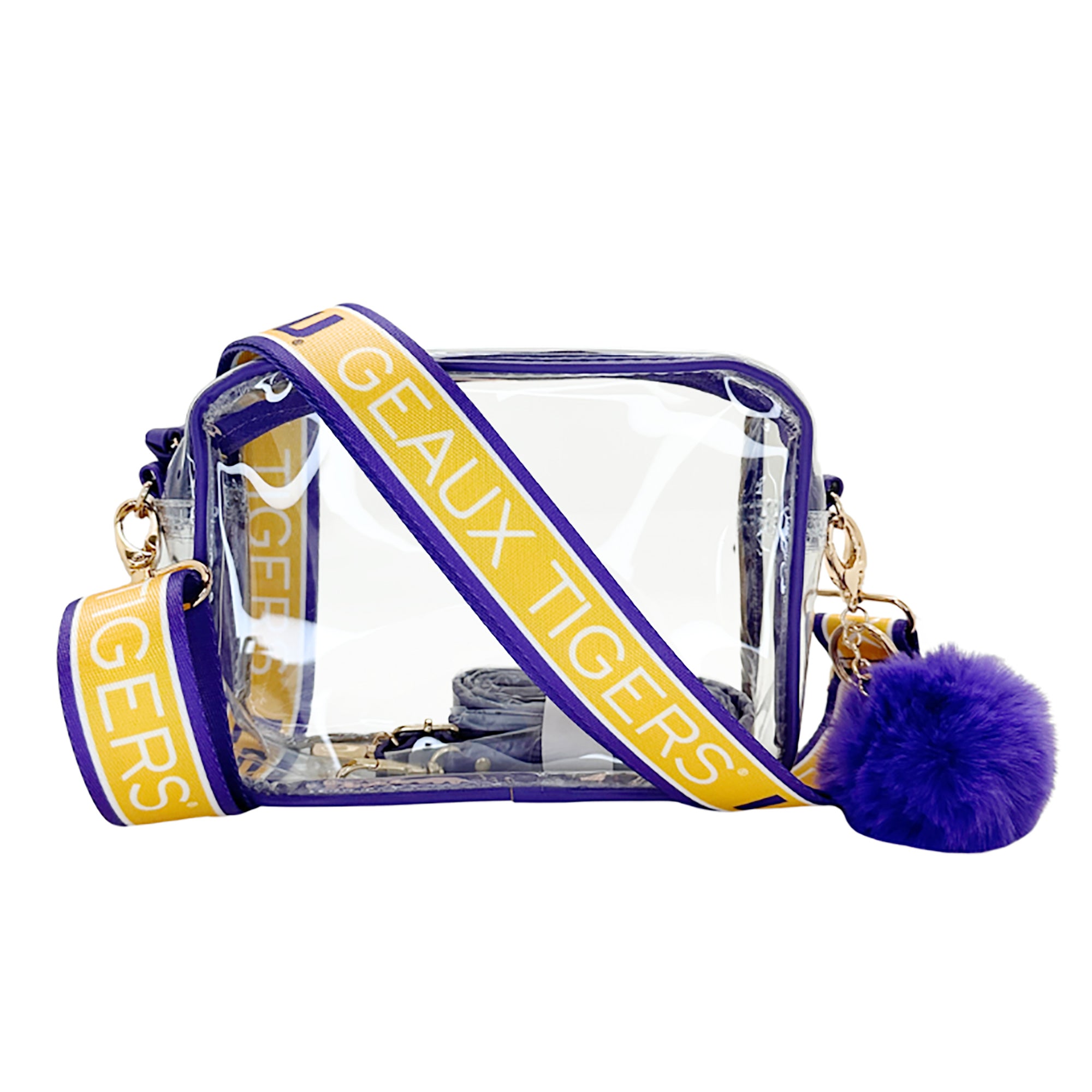 LSU Tigers Purse Set w/Licensed Strap