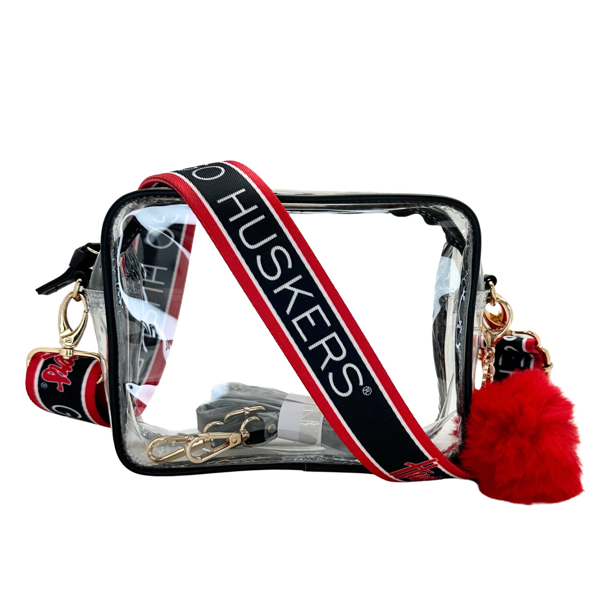 Nebraska Huskers Purse Set w/Licensed Strap