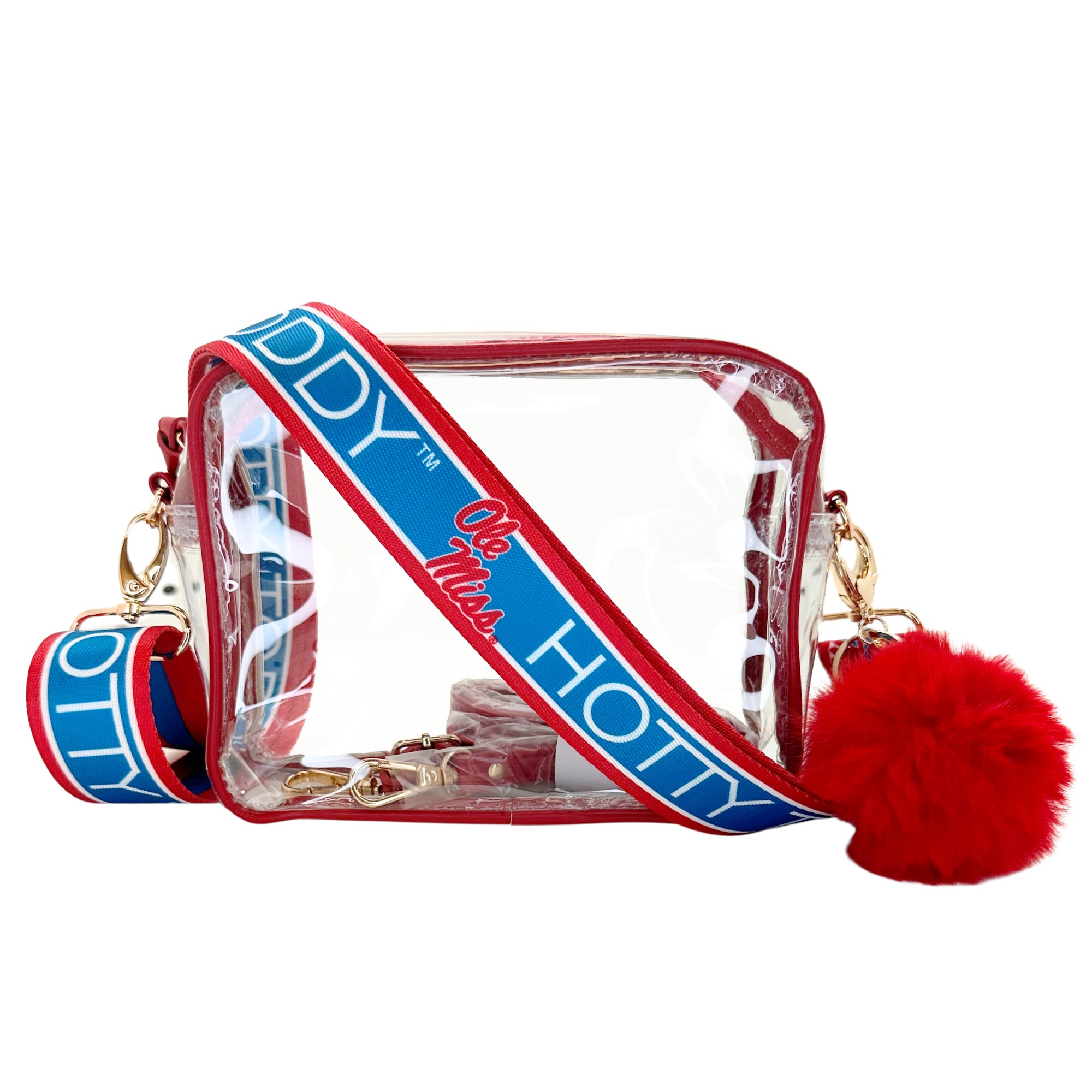Ole Miss Hotty Toddy Purse Set w/Licensed Strap