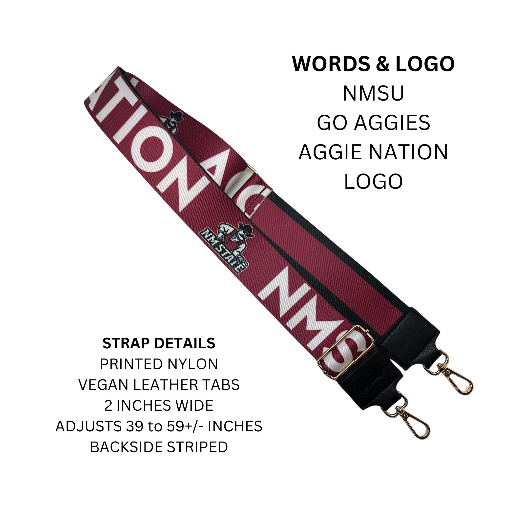 NEW MEXICO STATE 2" - Officially Licensed - Stripe