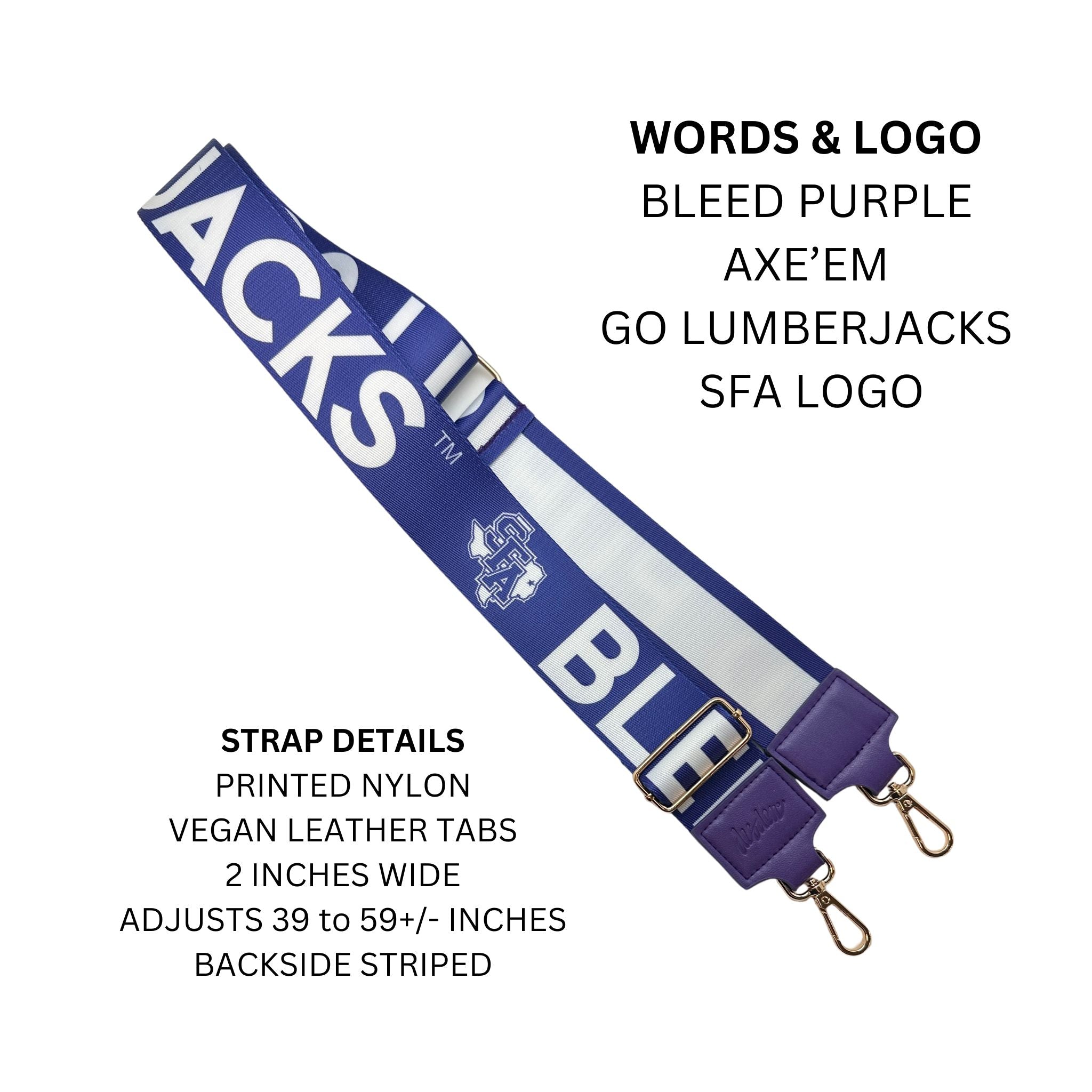 STEPHEN F AUSTIN 2" - Officially Licensed - Stripe