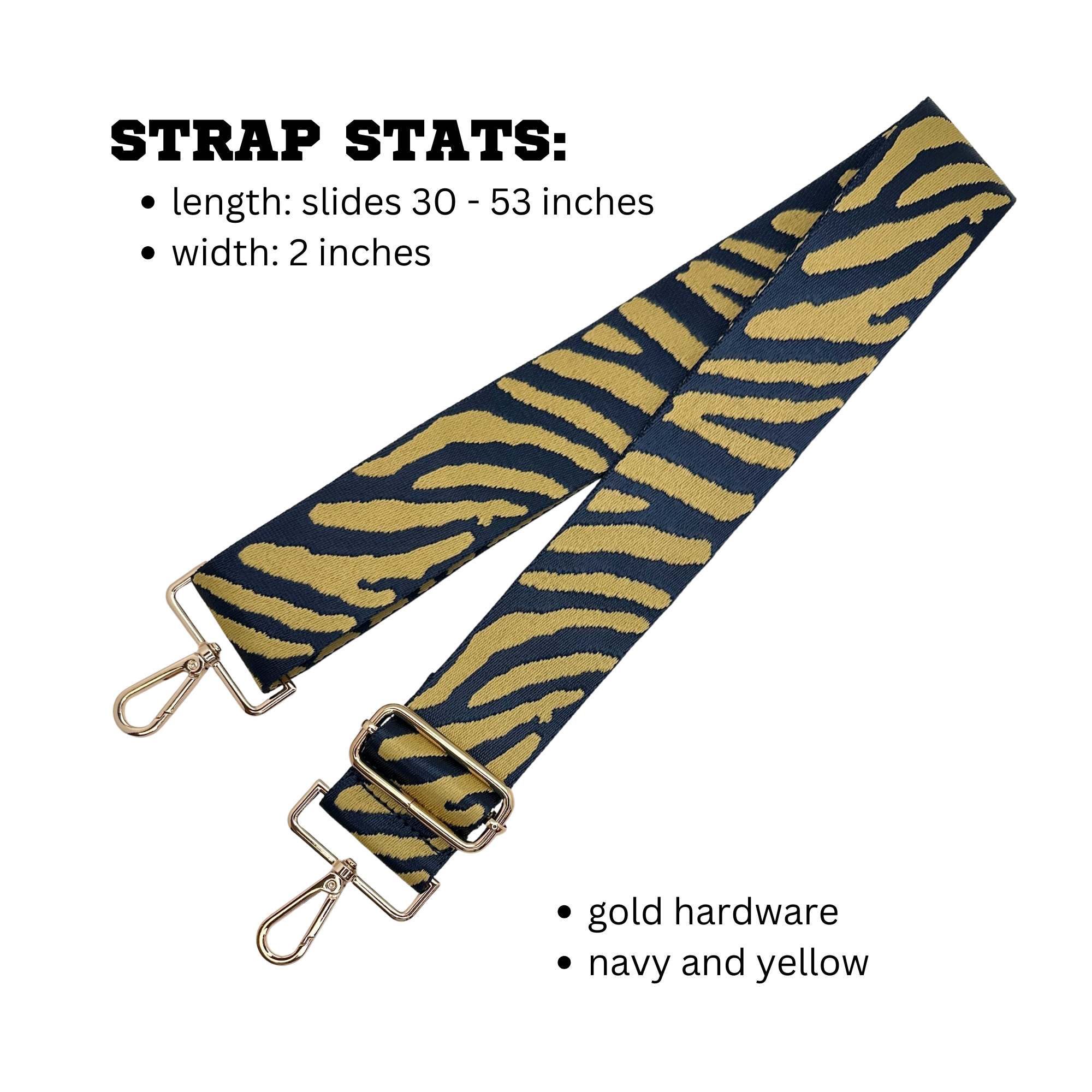 Tiger - Yellow & Navy