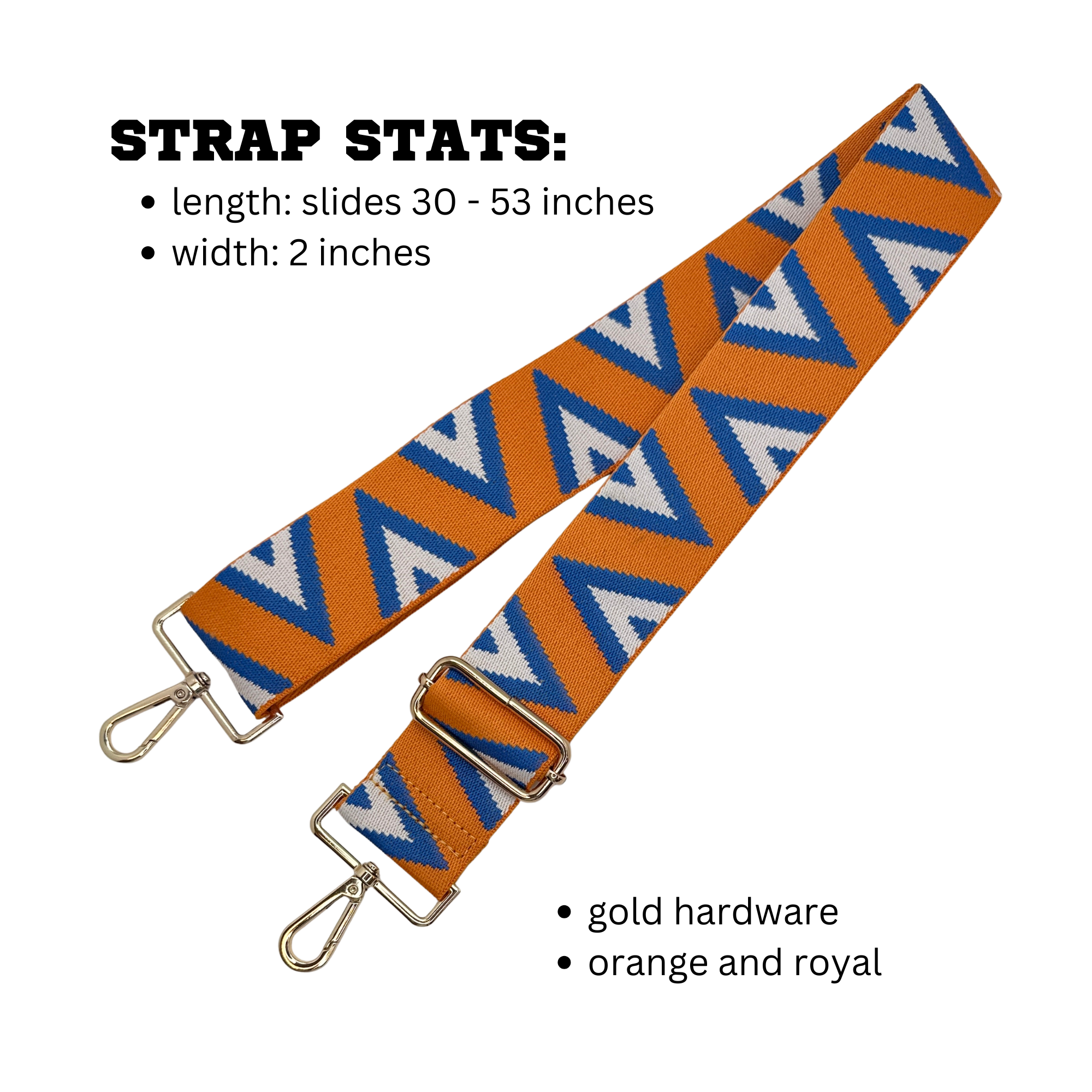 Trinity - Orange & Royal