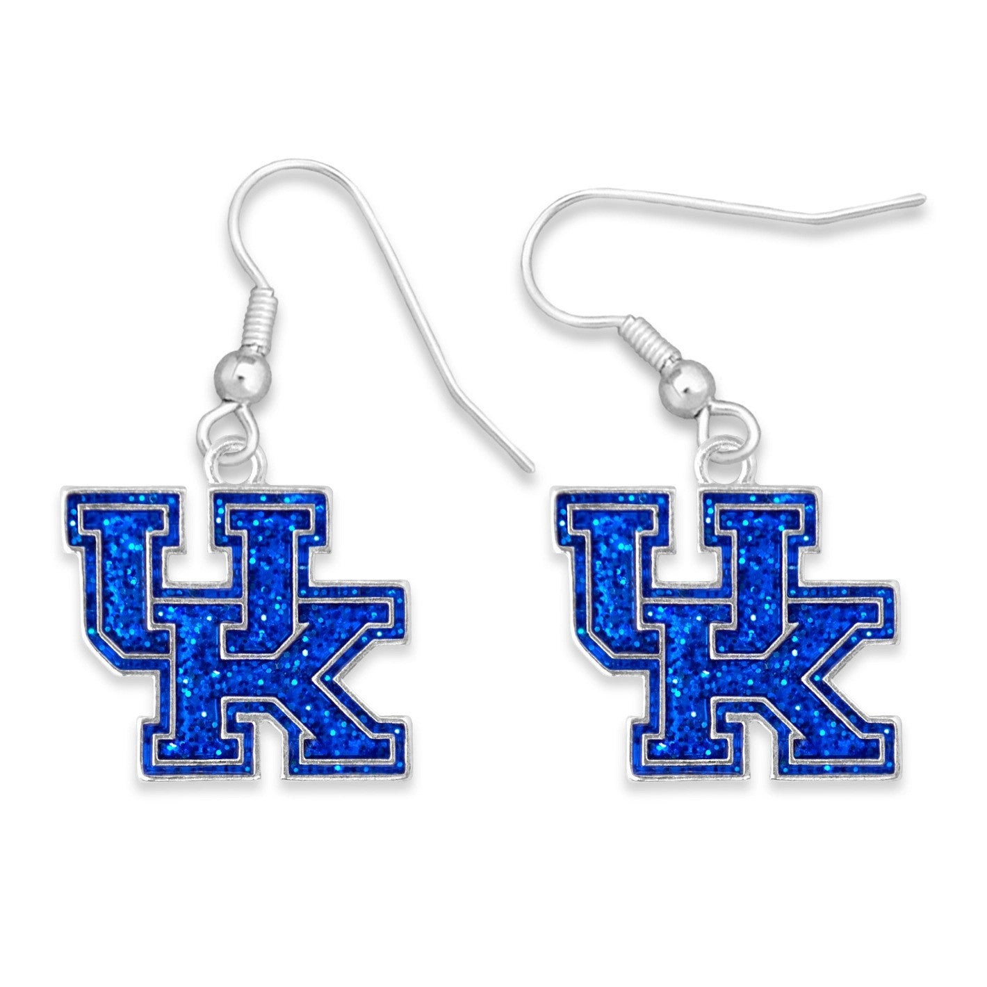KENTUCKY "UK" Glitter Earrings