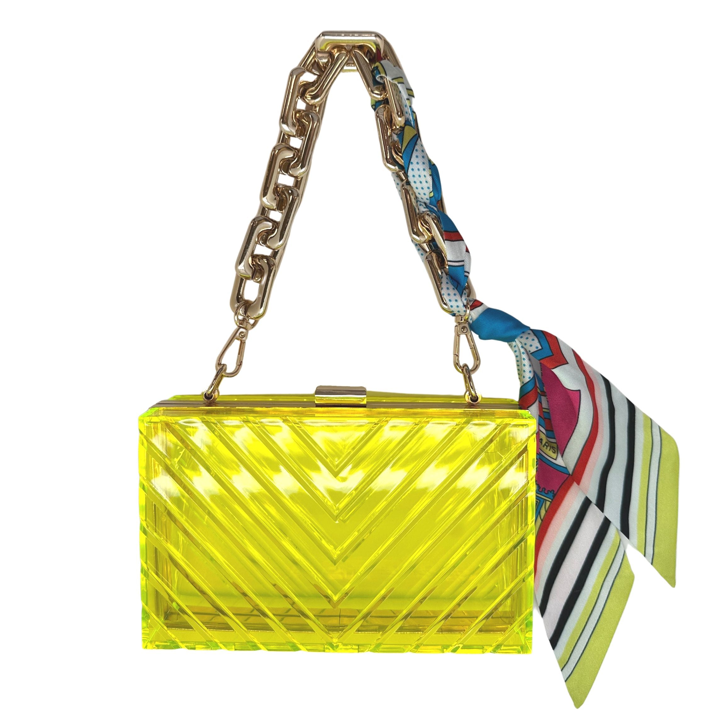The Audrey Acrylic Box Purse