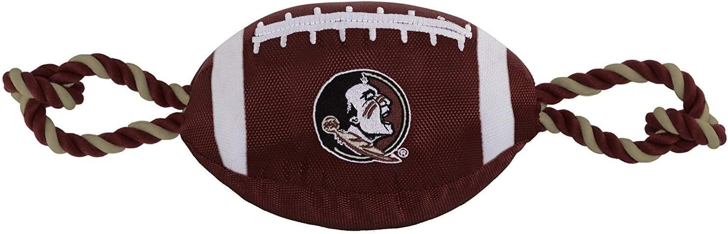 FSU Nylon Football Tug Toy