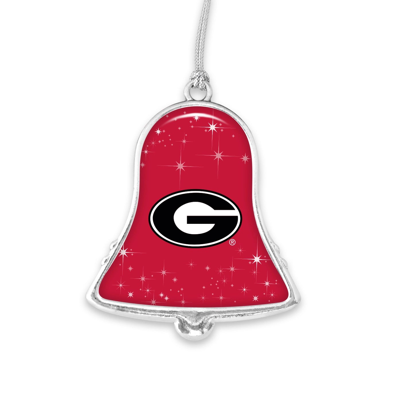 GEORGIA Ornament Bell w/Stars