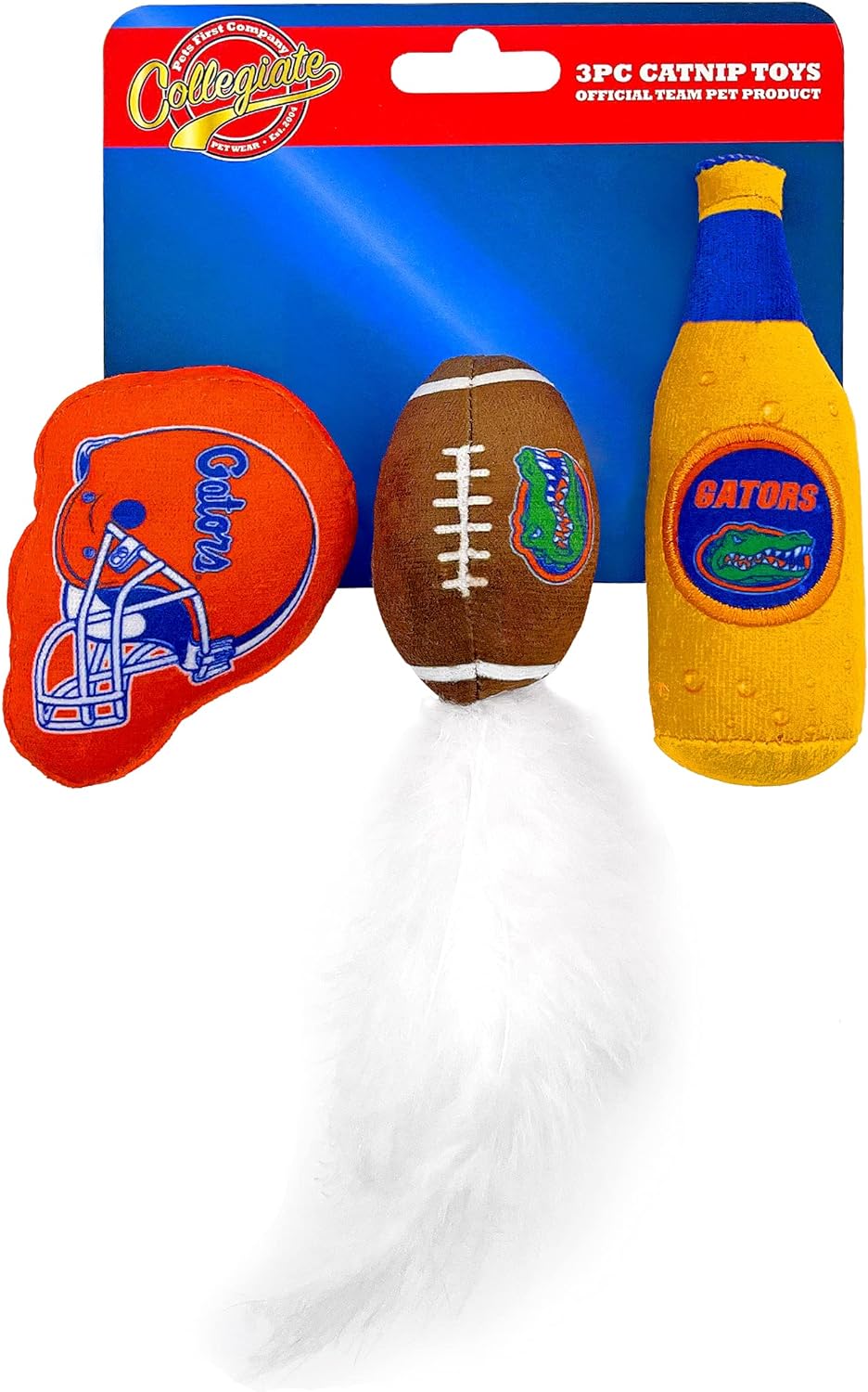 Florida Gators 3pc Cat Nip Toy Set