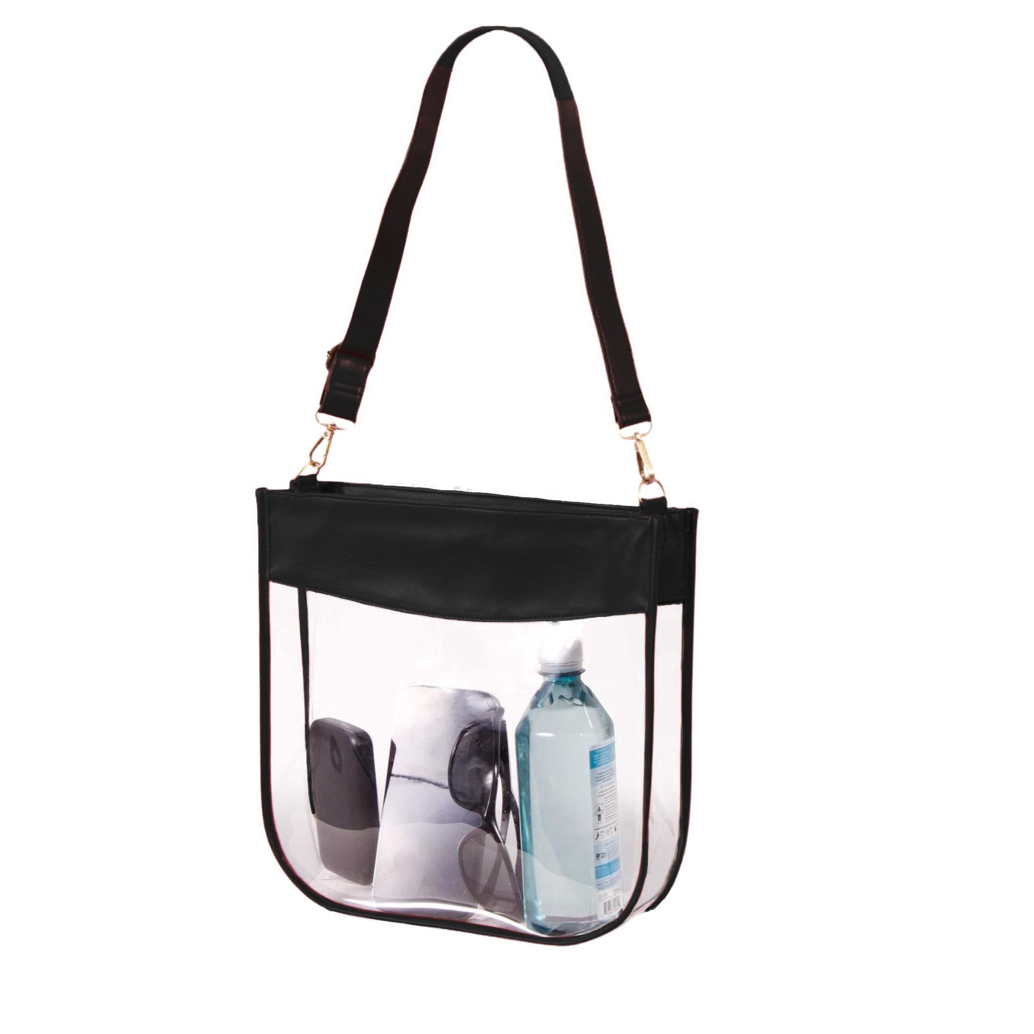 Stadium Approved Clear Messenger - Black Trim