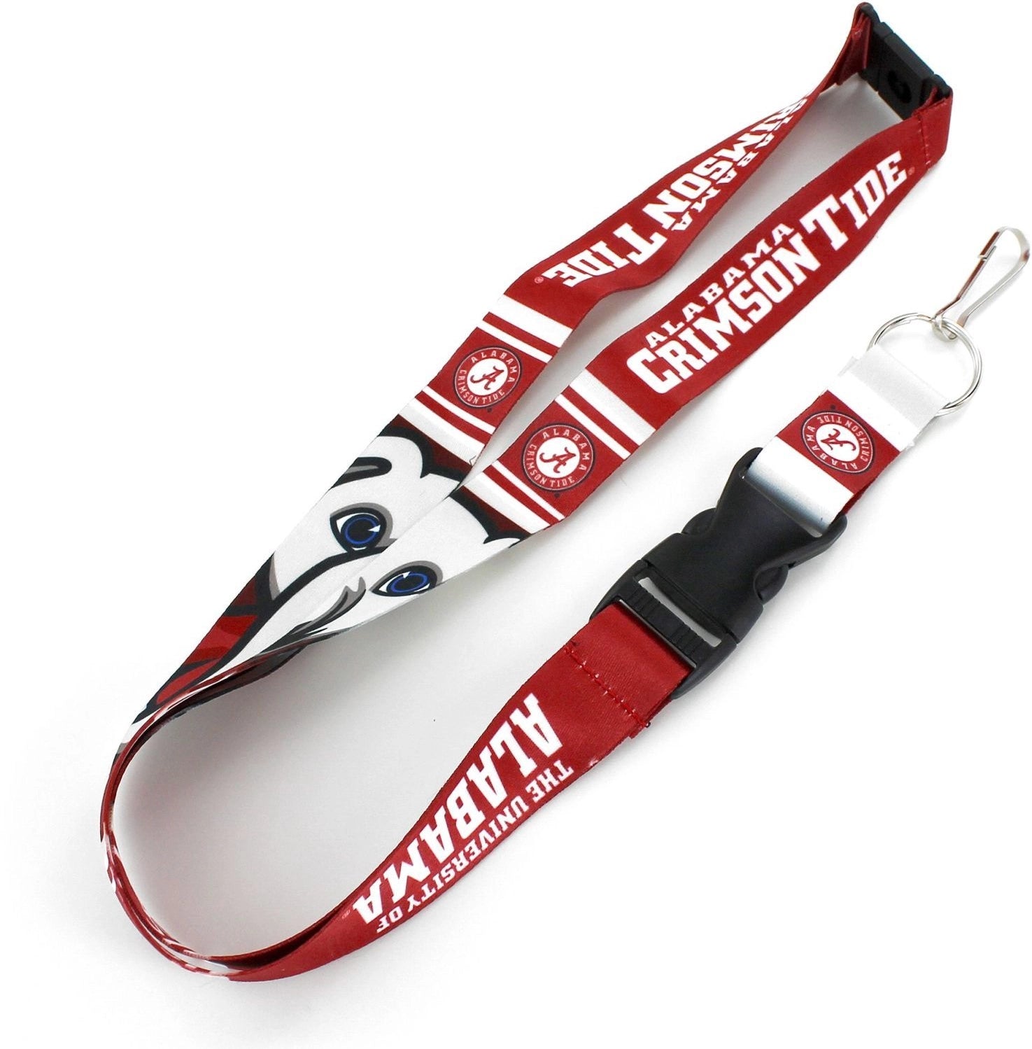 ALABAMA Crimson Tide Mascot Lanyard