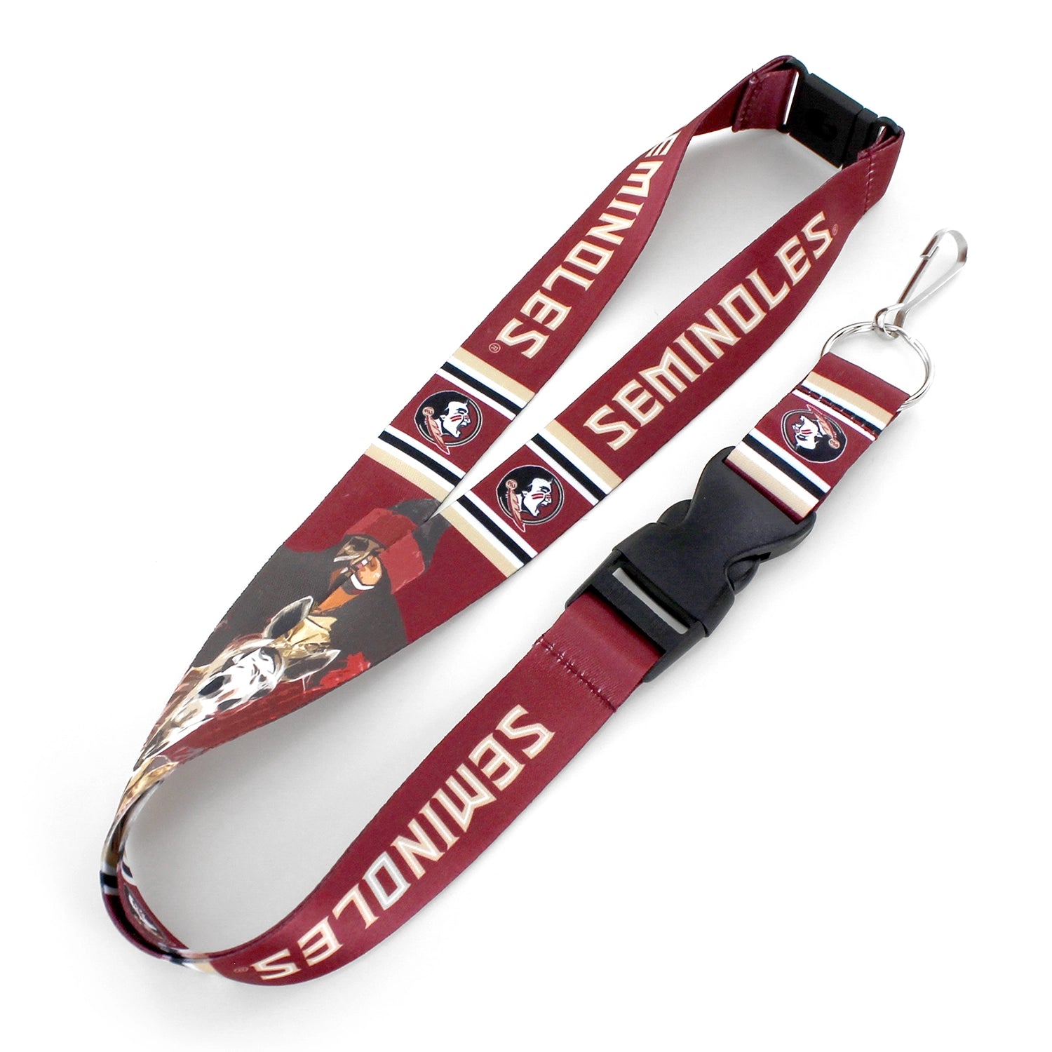 FSU Seminoles Mascot Lanyard