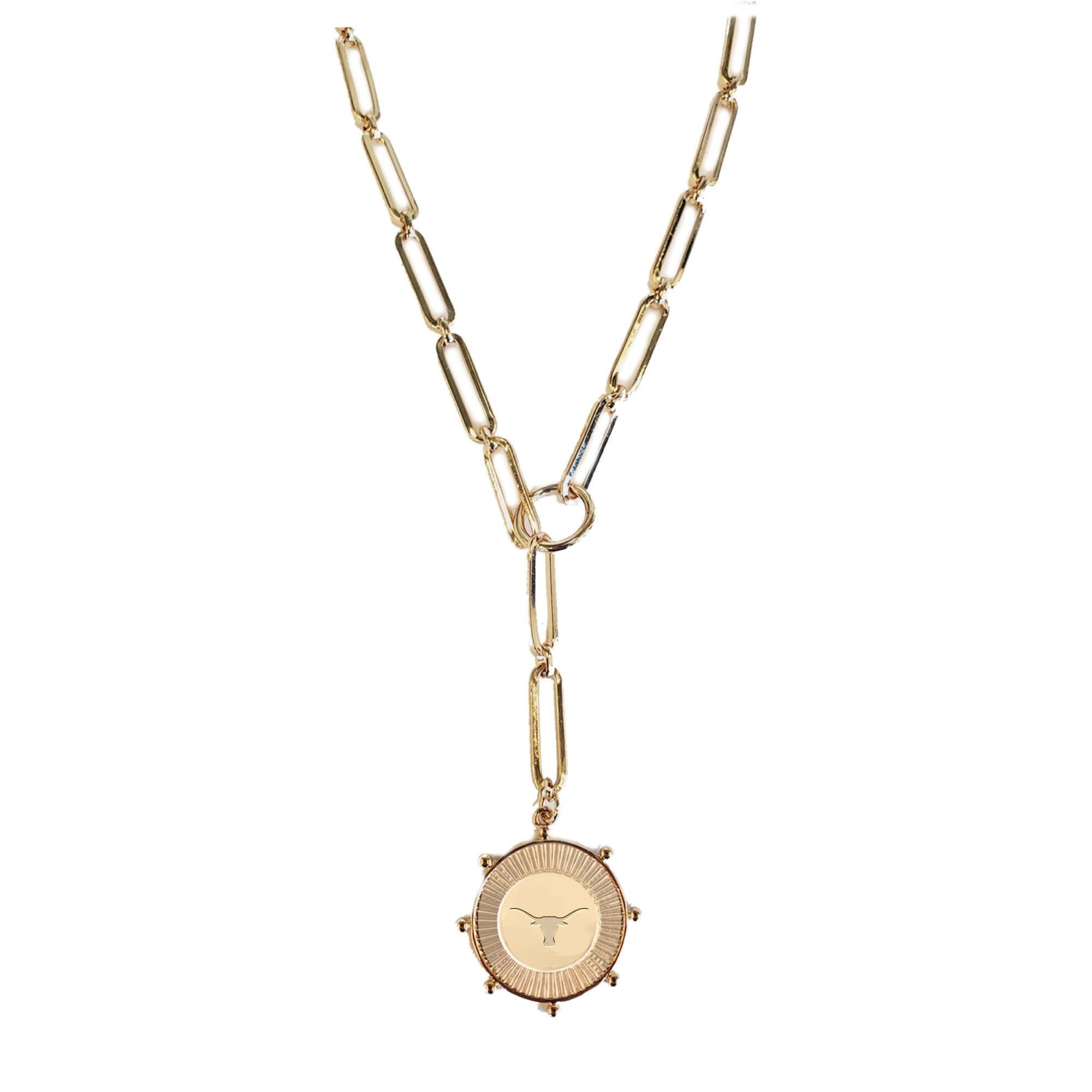 TEXAS Longhorns Gouda Necklace