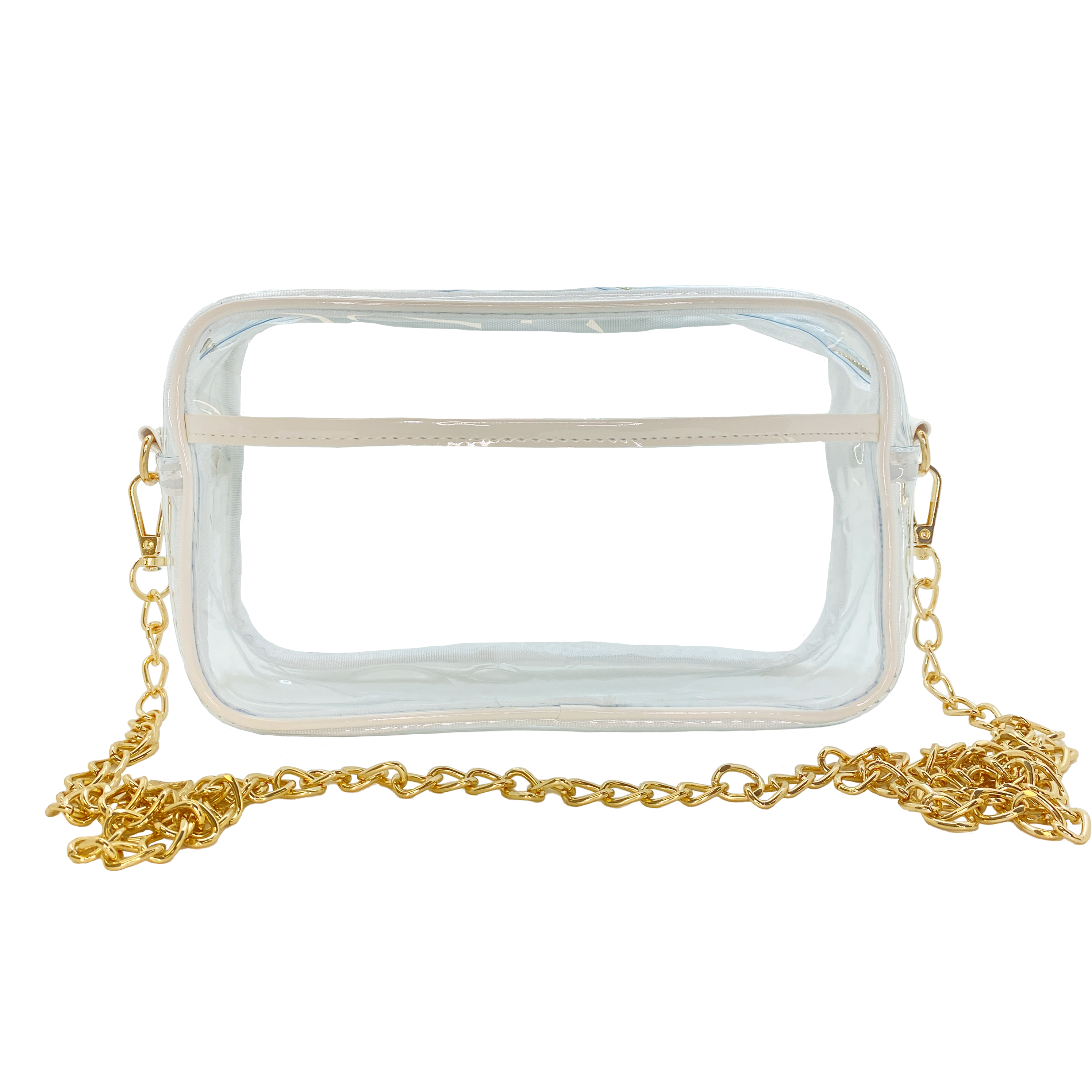 The Quinn White with Gold Chain