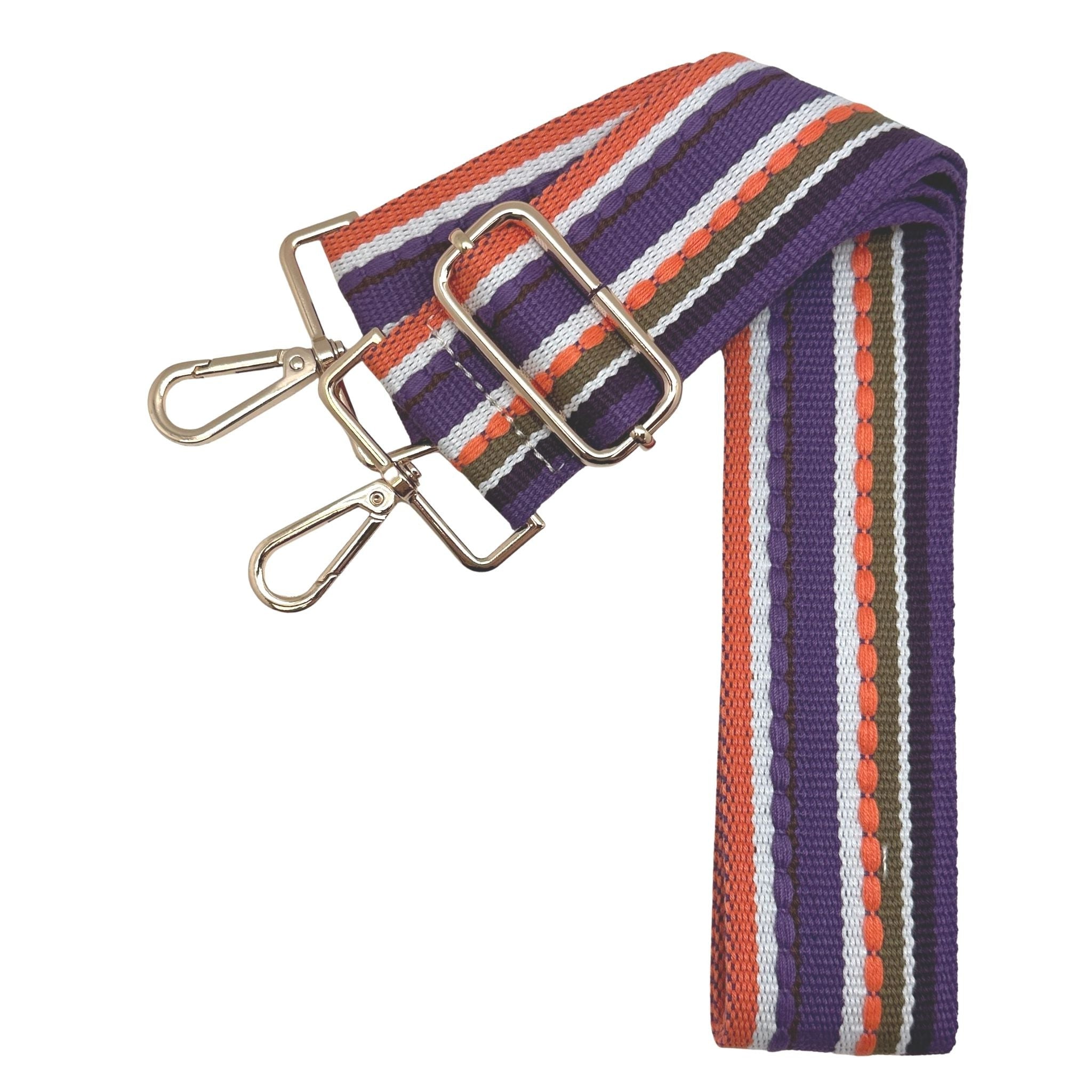 Sports Stripe - Purple & Orange