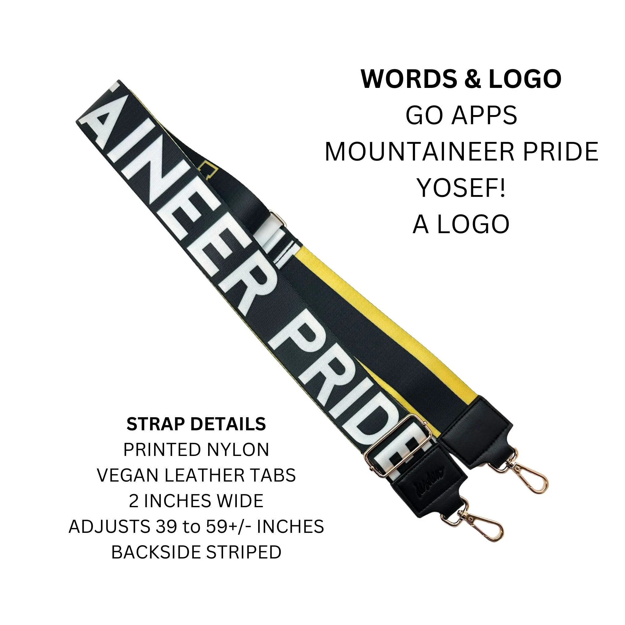 APPALACHIAN STATE 2" - Officially Licensed - Stripe