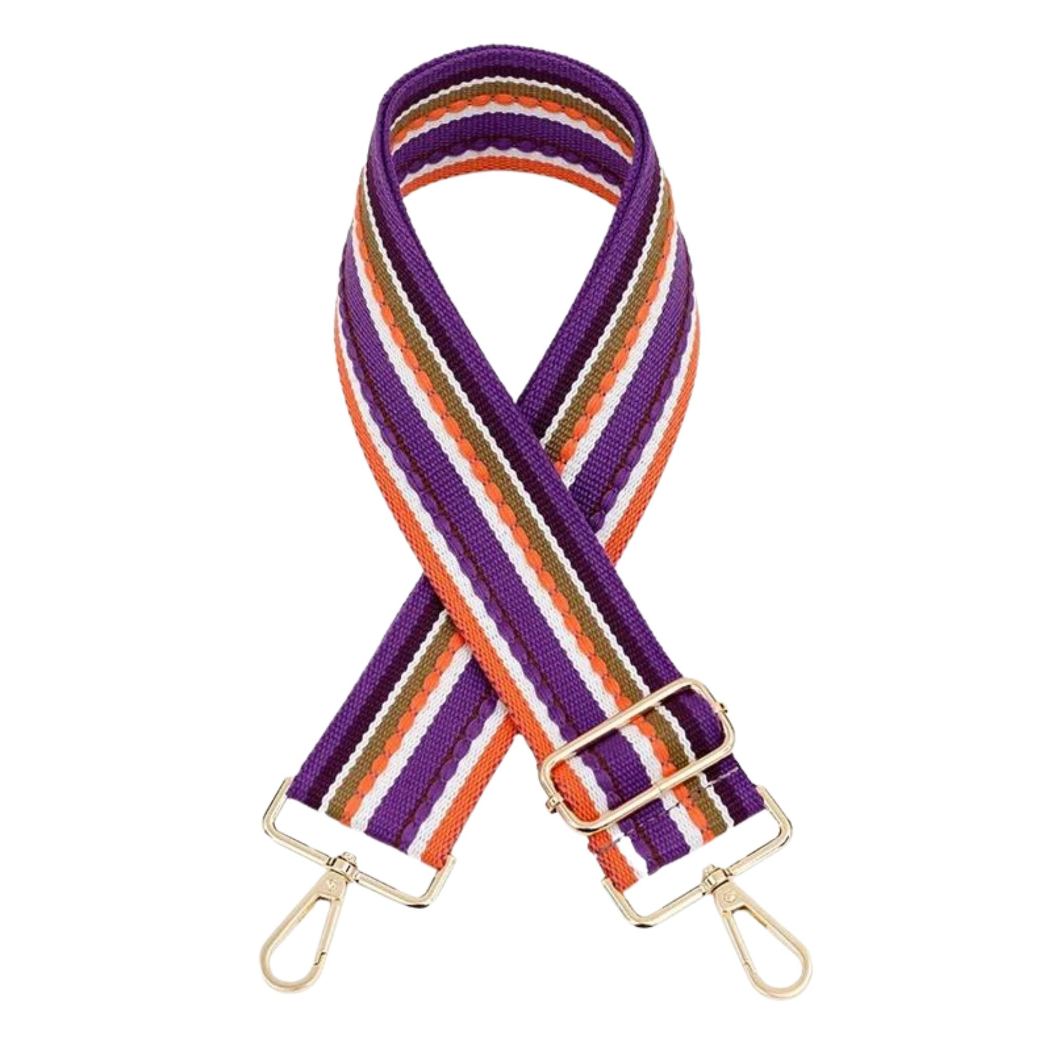 Sports Stripe - Purple & Orange
