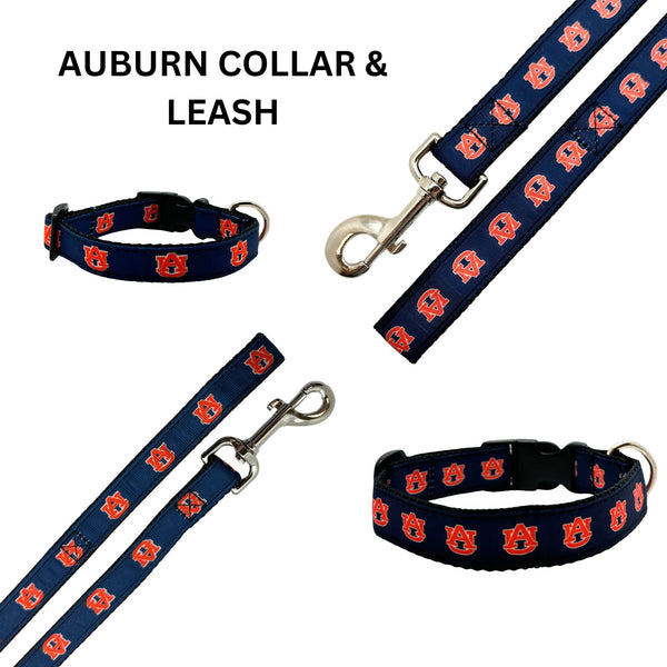 Auburn Dog Leash & Collars