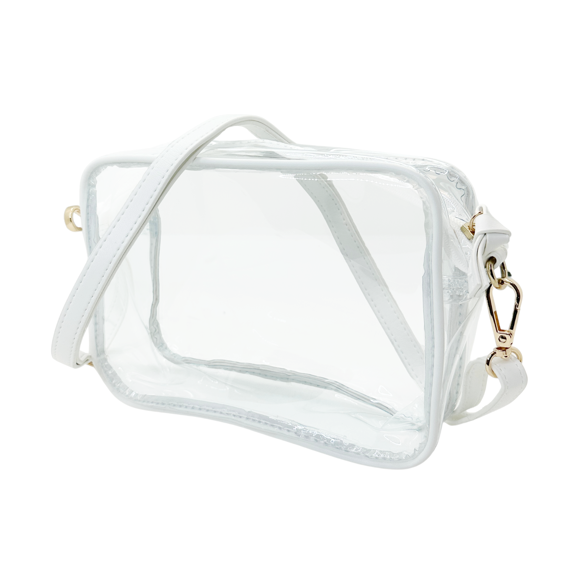 White Clear Camera Bag