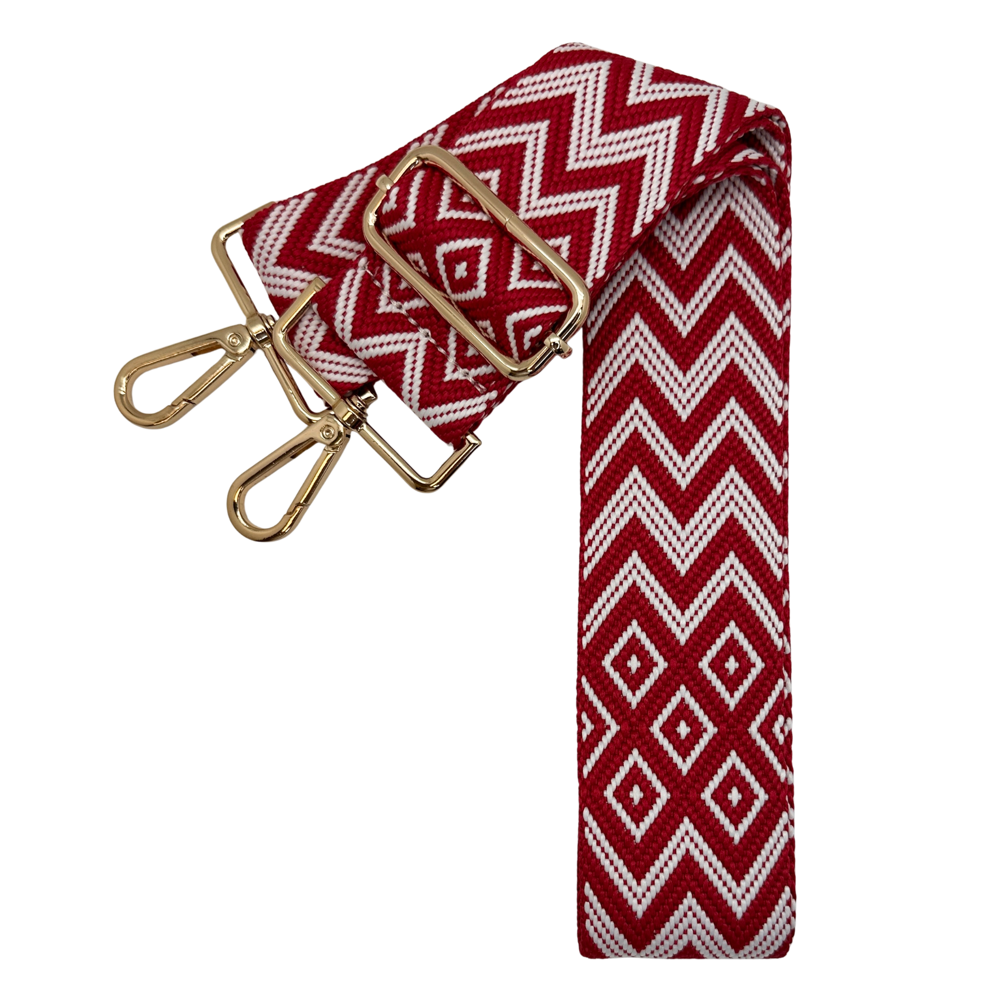 Diamond Waves - Red & White