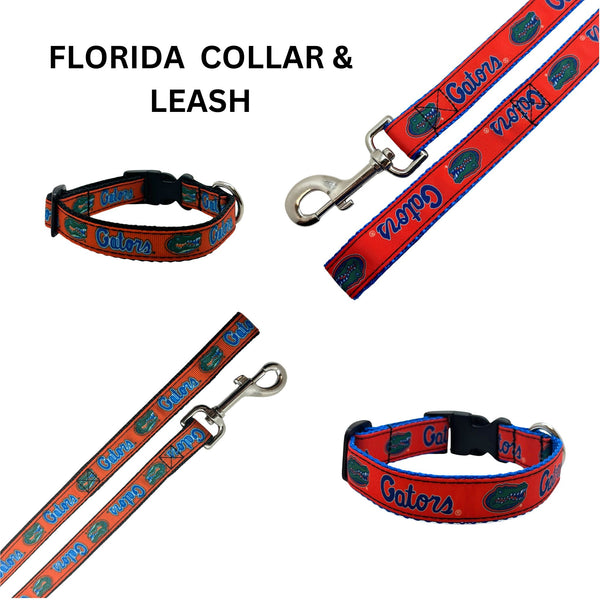 Florida Gators Dog Leash & Collars