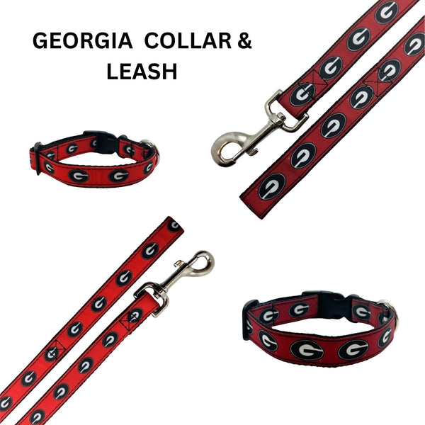 Georgia University of Dog Leash & Collars