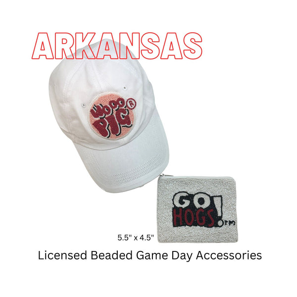 Arkansas Beaded Game Day Essentials