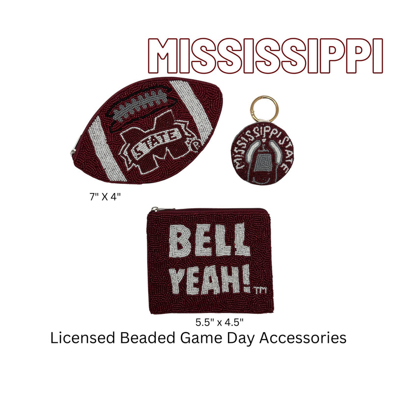 Mississippi State Beaded Game Day Essentials