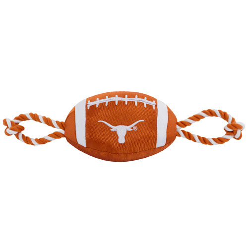 UT Texas Nylon Football Tug Toy
