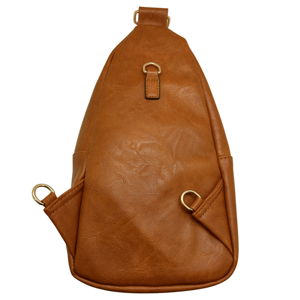 Charlie Chest/Sling/Backpack Bag - Saddle