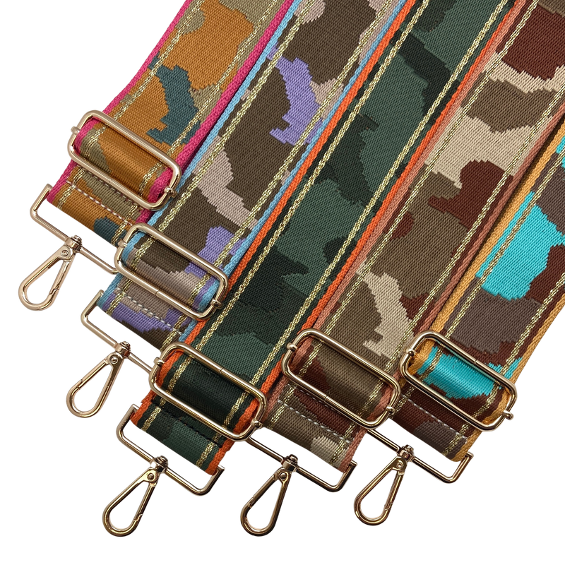 Capri Camo - Assorted Gold Stripe