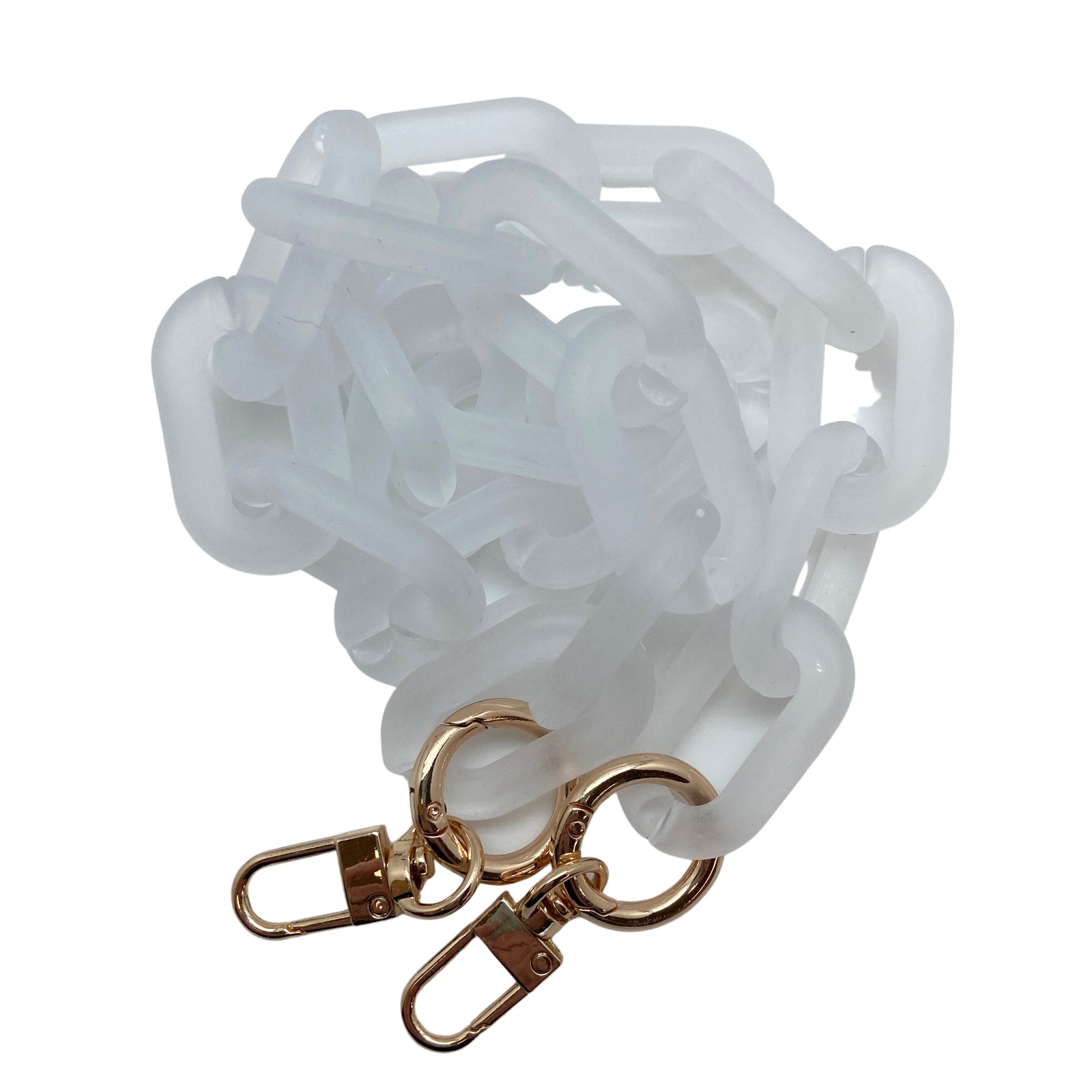 Marble & Frosted Acrylic Chains 2 Sizes - Assorted Colors