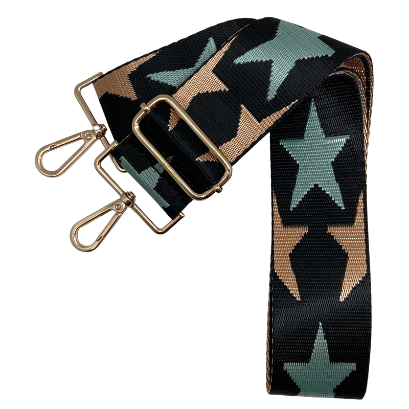 Lone Star - Black Background Assorted Colors