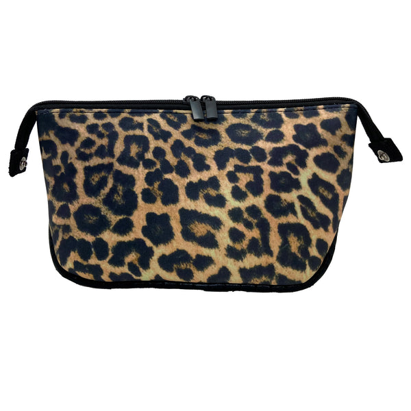 Neoprene Cosmetic/Travel Bag Leopard