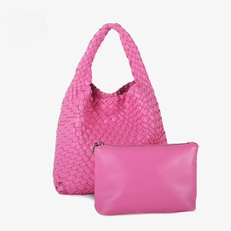 NEW Valletta Hand Woven Handle Bag Assorted
