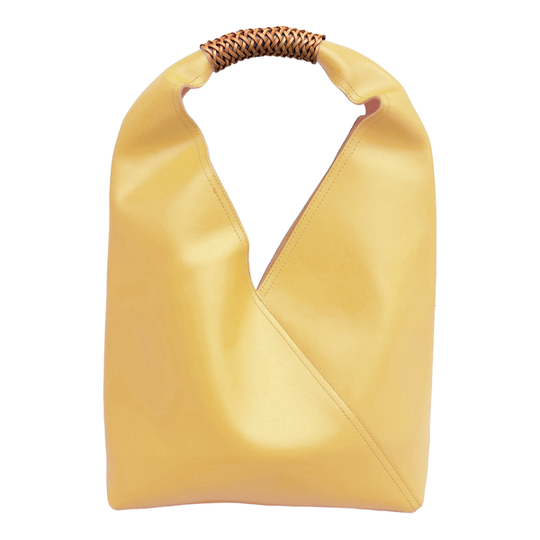 Leather Hobo Bag - Butter